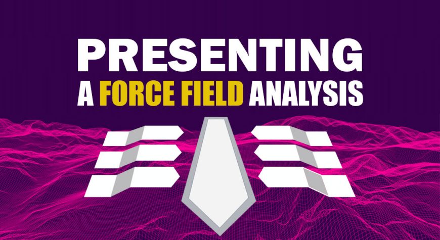 Presenting A Force Field Analysis PowerPoint Template SlideModel