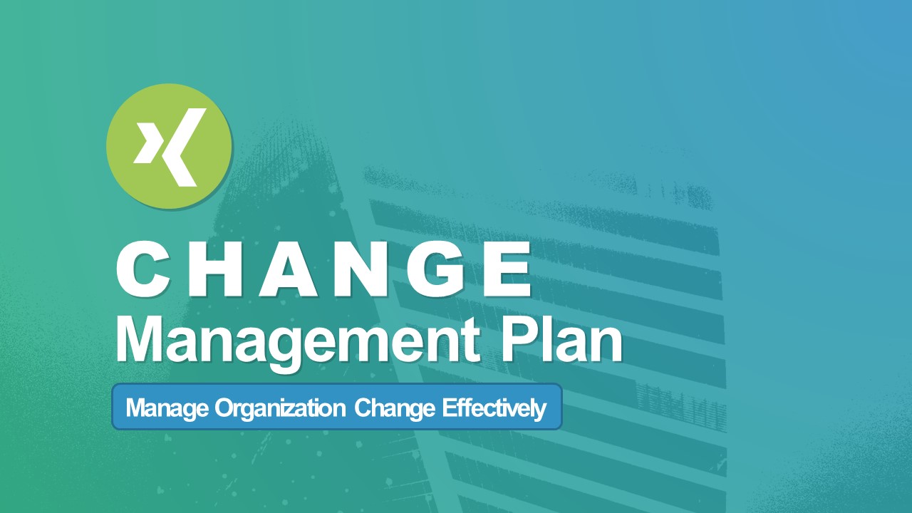 Organizational Change Management Plan Template SlideModel