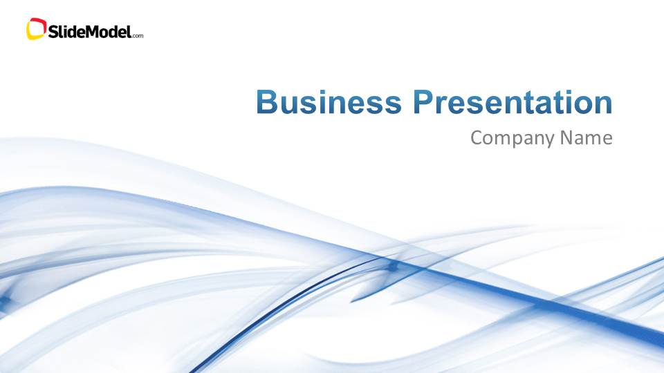 Light Business PowerPoint Template - SlideModel