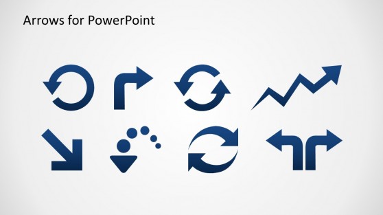 3D Arrows PowerPoint Template - SlideModel