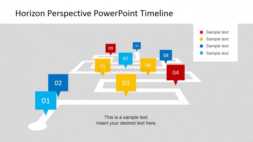 Quarterly timeline template for powerpoint   slidemodel 