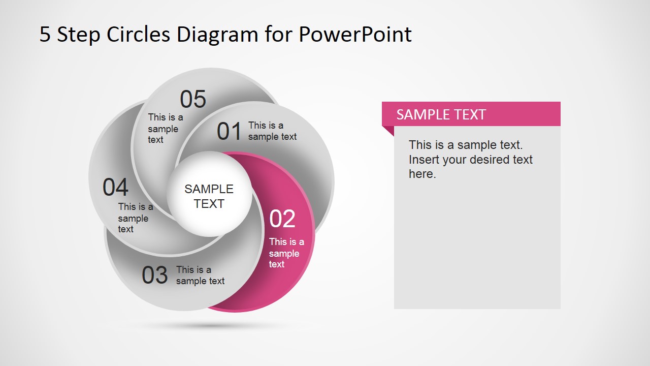 Step Circles Diagram For Powerpoint Slidemodel