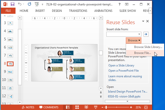 How To Combine Multiple Powerpoint Presentations In Powerpoint 2013 8972