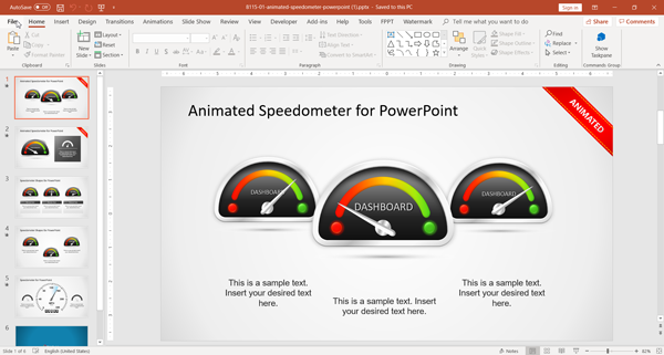 slide in powerpoint