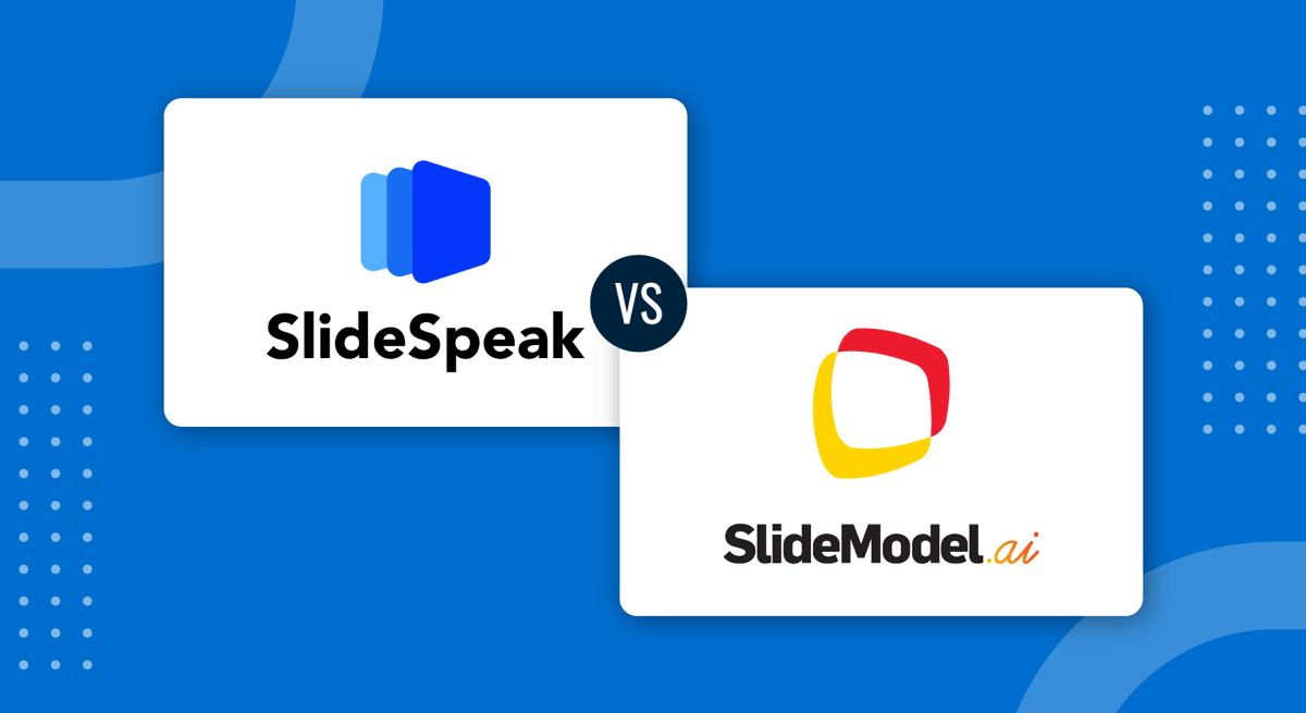 SlideModel AI vs SlideSpeak comparison