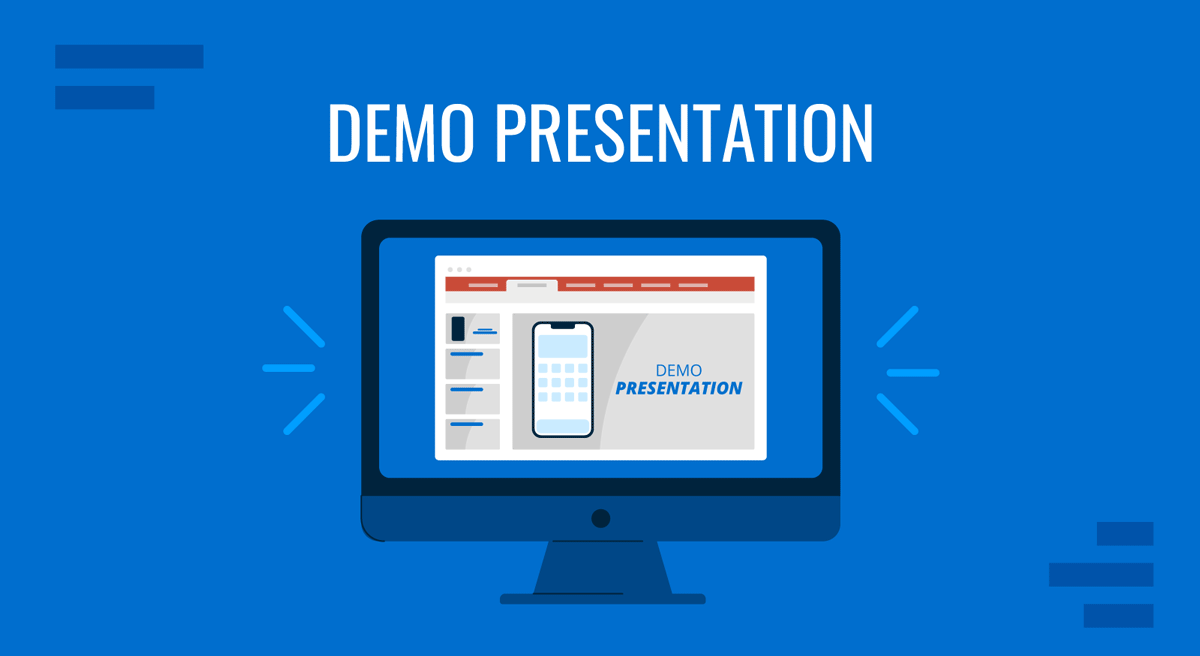 Cover for Demo Presentation guide by SlideModel