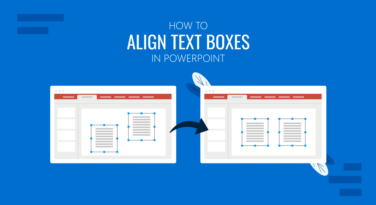 Cover for how to align text boxes in PowerPoint