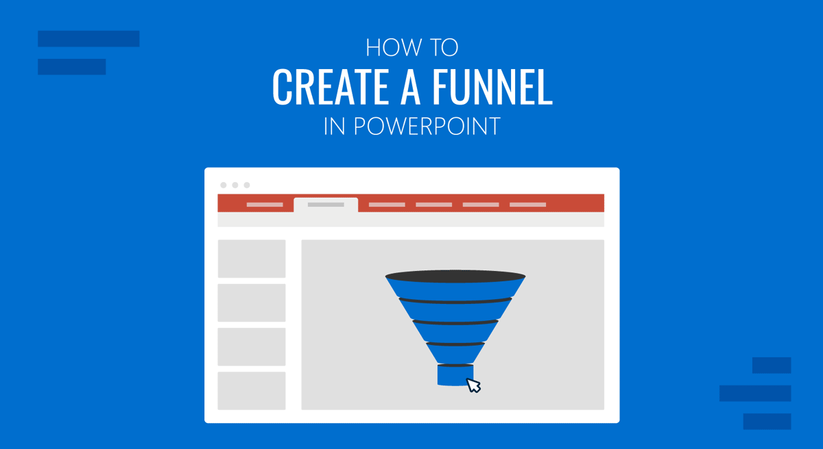Cover for how to create a funnel in PowerPoint