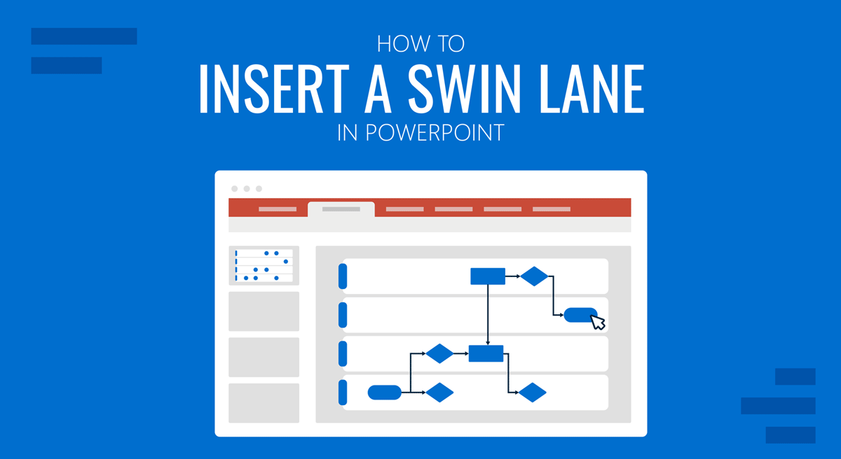 Couverture expliquant comment insérer un Swimlane dans PowerPoint