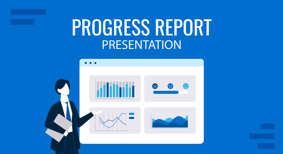 Cover for How to Create a Progress Report Presentation