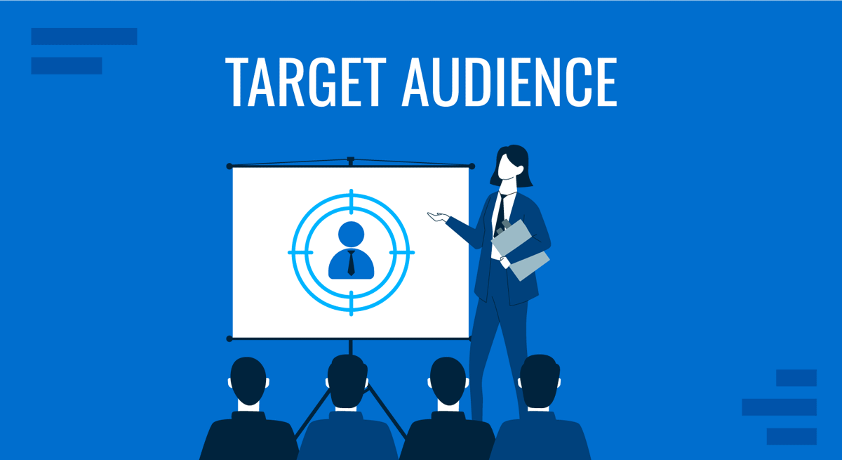 Cover for Target Audience guide by SlideModel