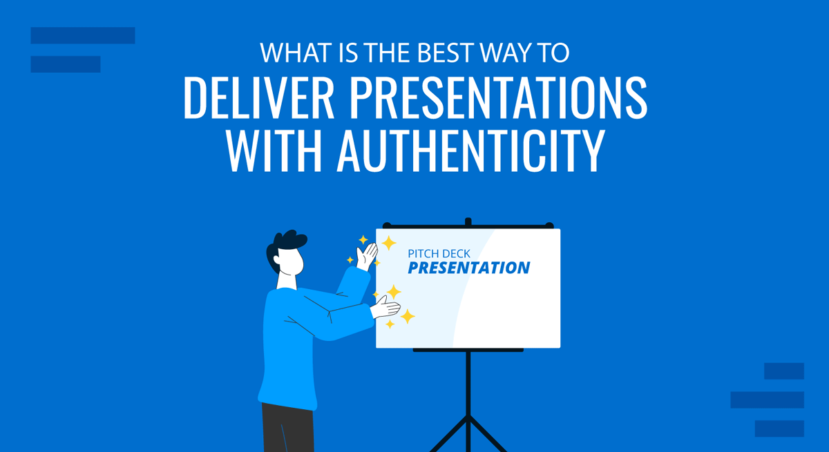 Cover on guide for how to deliver authentic presentations