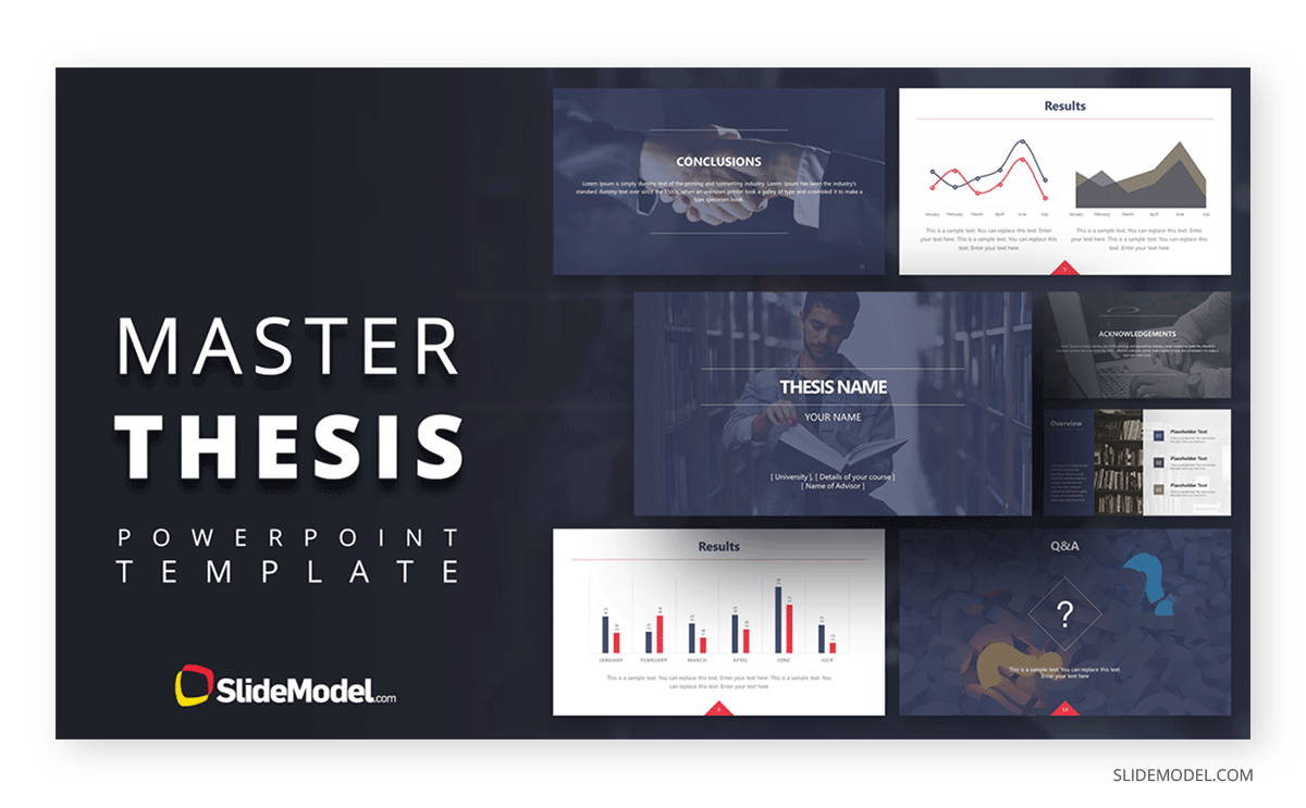 Master Thesis PowerPoint Template Master Thesis PPT Template