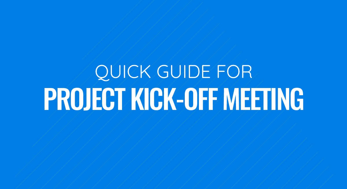 Quick Guide to Project Kick Off Meetings PPT Template