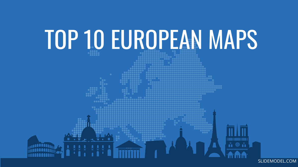 Top 10 Europe Map PowerPoint Templates Top 10 Europe Maps PowerPoint Templates
