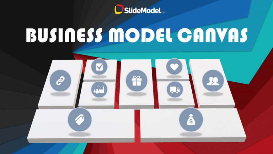 Business Model Canvas Banner Slidemodel