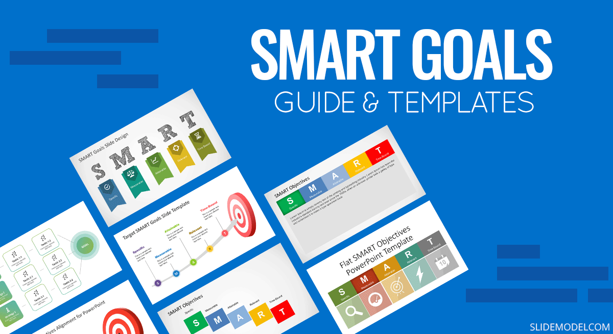 PPT Templates for SMART Goals Presentations SMART Goals Guide PowerPoint Templates