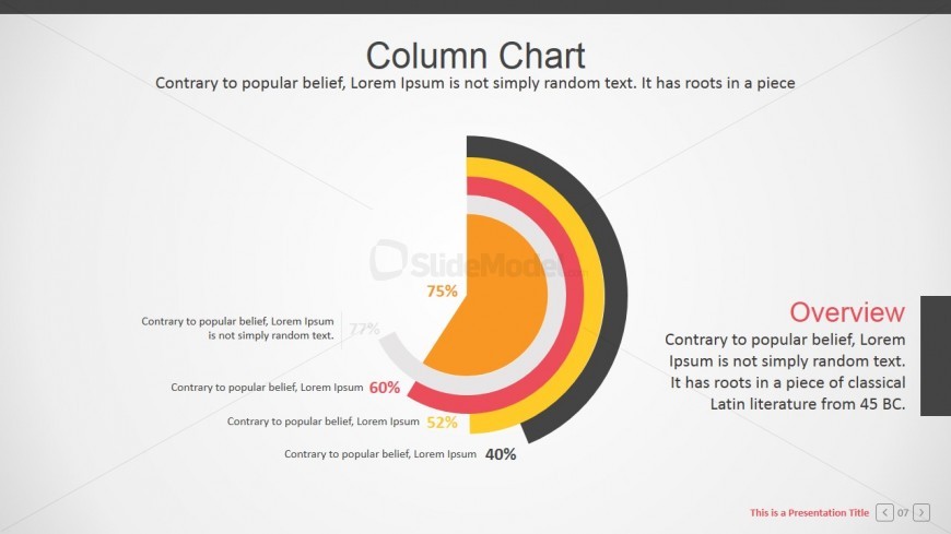 Corporate PPT Templates with Charts and Infographics