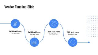 Editable Horizontal Diagram for PPT Presentation