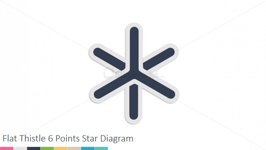 Star Diagram Template for PowerPoint