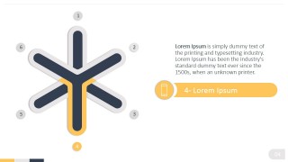 Star Diagram Shapes for PowerPoint