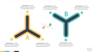 PowerPoint 3 Steps Shapes for PowerPoint