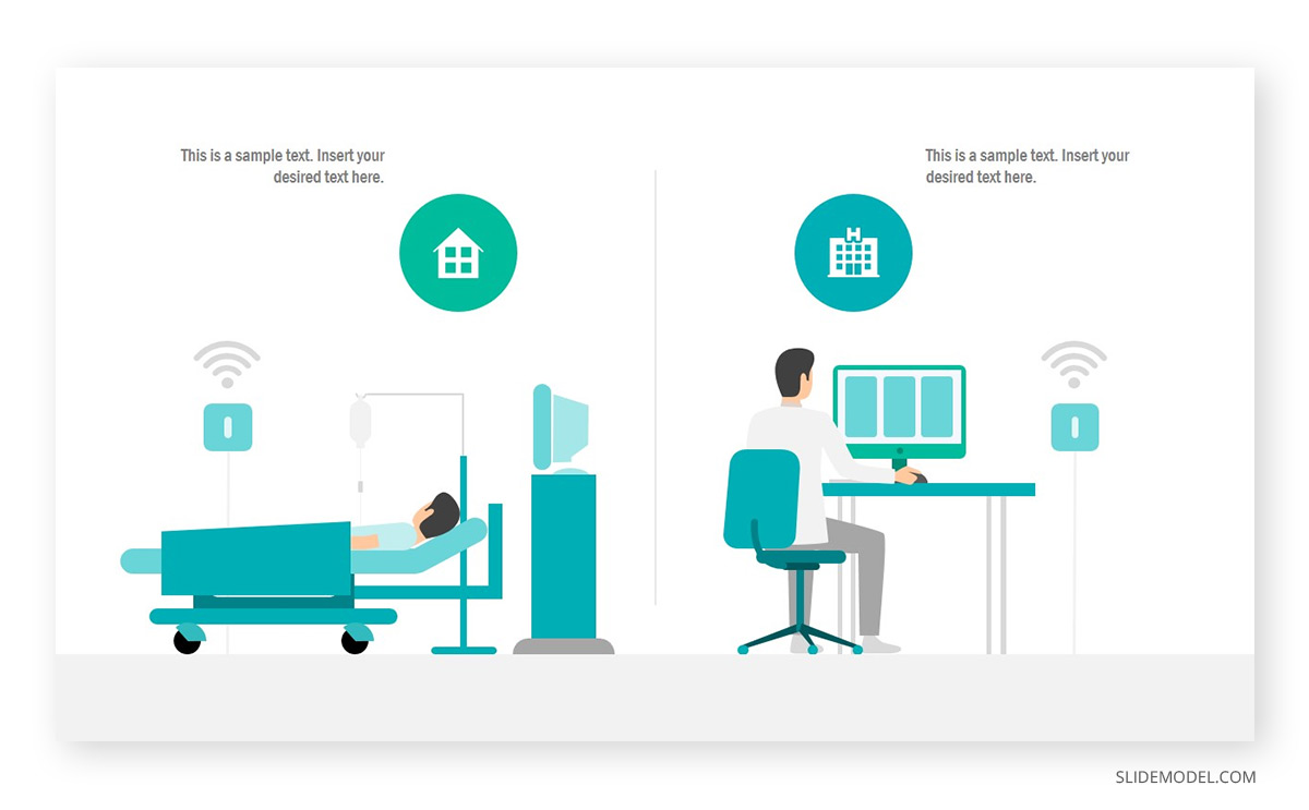 Telemedicine PowerPoint Template Telehealth Services PowerPoint Template