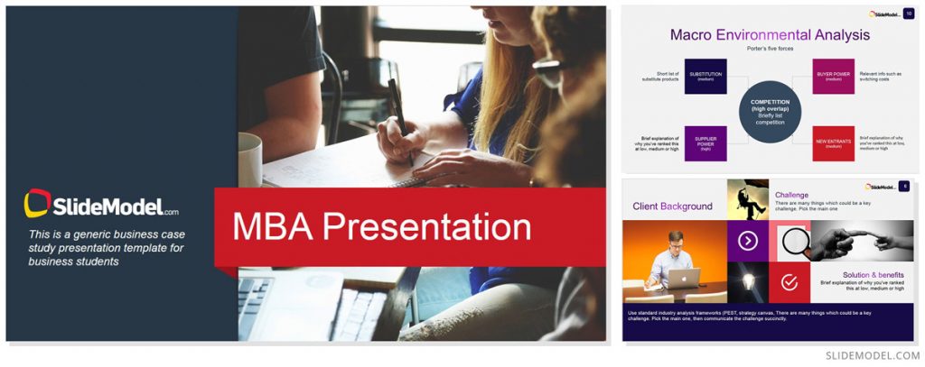 Business Case Study PowerPoint Template MBA Presentation Theme for PowerPoint
