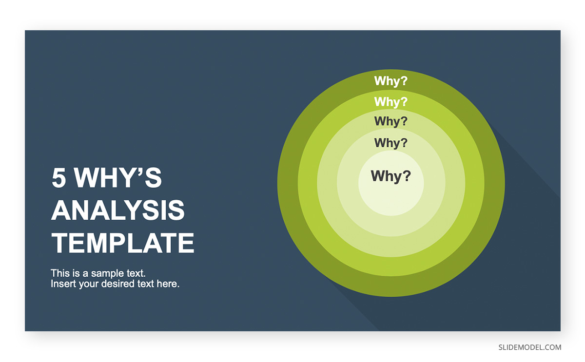 5 Whys PPT Template 5 Whys PowerPoint Template