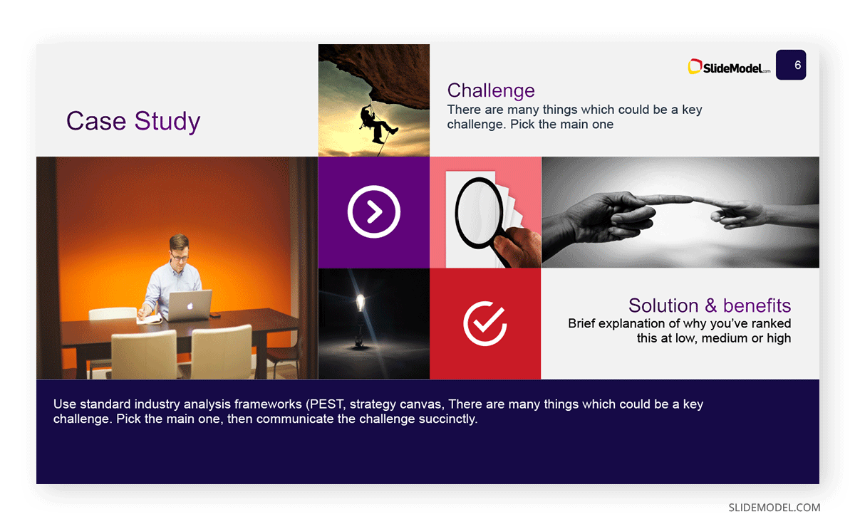 Business Case Study Example PPT Template