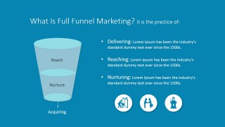 PPT Top Funnel Marketing Diagram