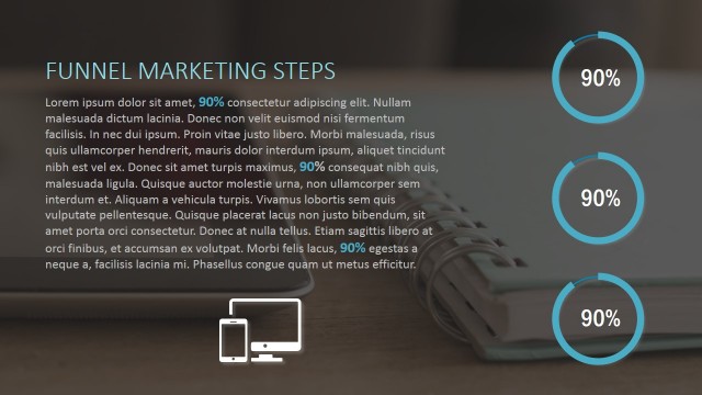 Marketing Funnel Metrics for PowerPoint