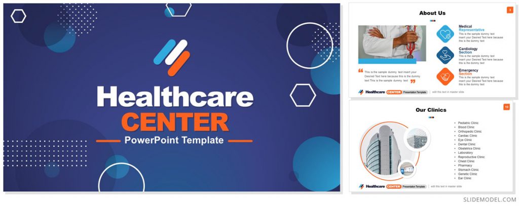 Healthcare Center PowerPoint Template Healthcare PowerPoint Themes