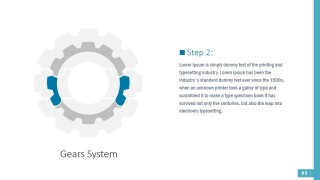 PPT Clipart Gear Shapes for PowerPoint