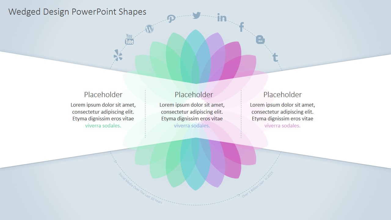 Professional PowerPoint Presentation Petals Diagram