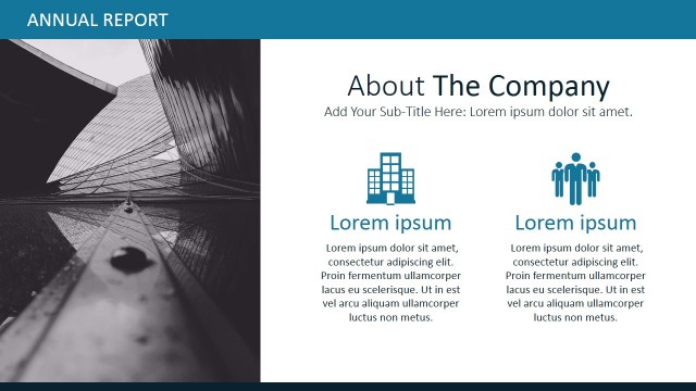 About the Company PowerPoint Templates