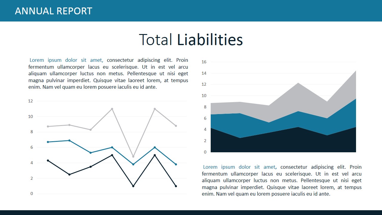 PPT Template for Total Liabilities