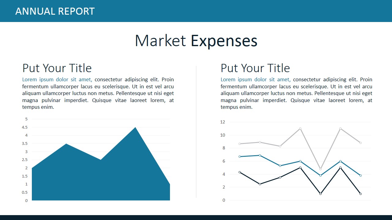 PPT Template for Maket Expenses
