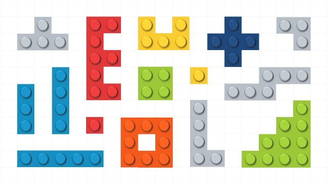 Lego Shapes for PowerPoint