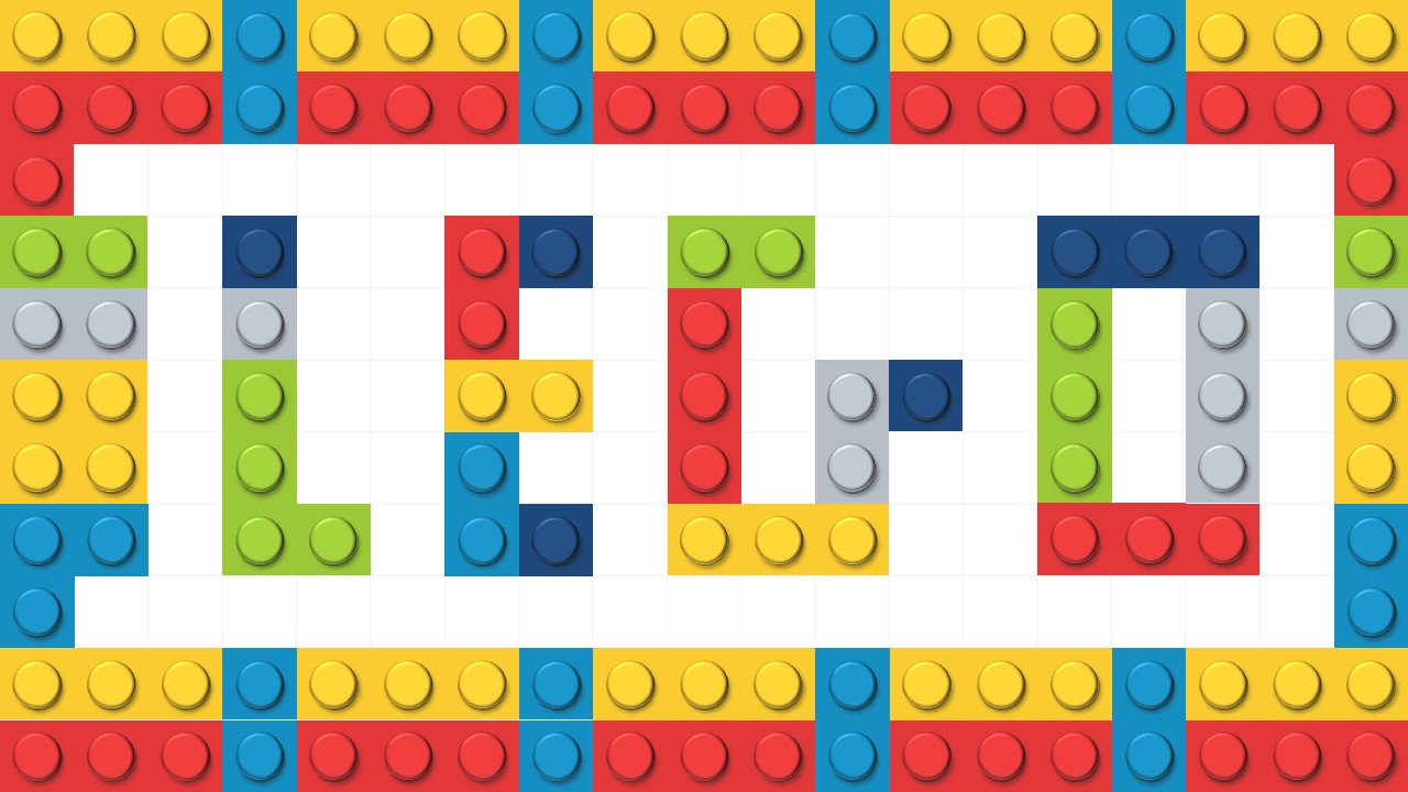 PPT Shapes Lego Toy Pieces