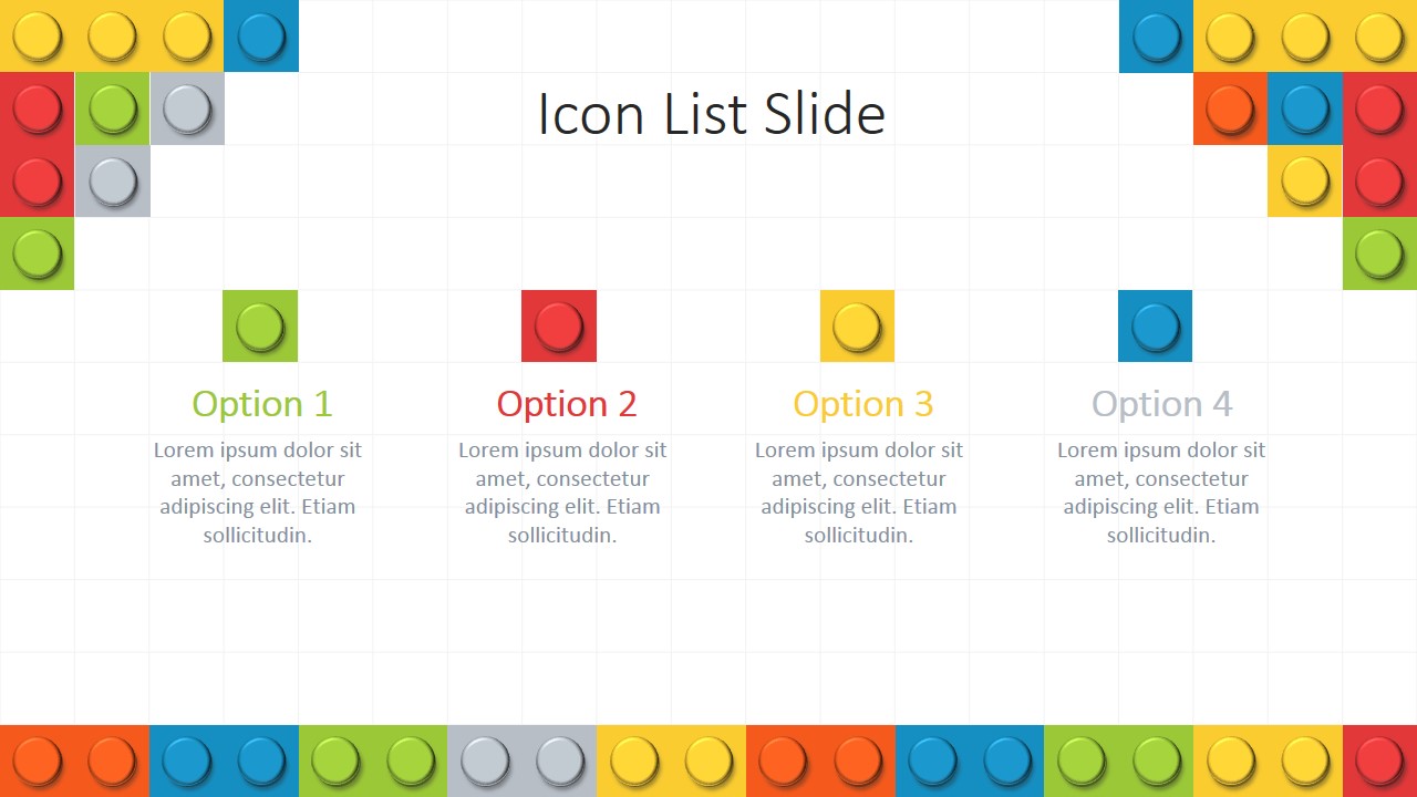 Lego PowerPoint Template SlideModel