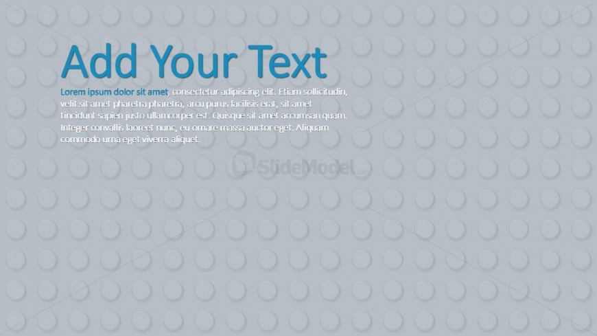 PPT Background Grey Lego Bricks