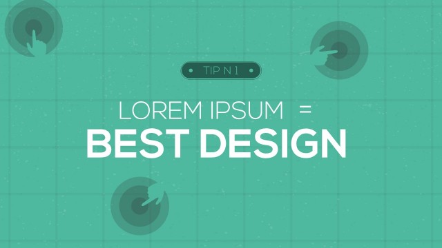 Web Design Banners Tips PowerPoint Templates