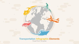 High-Quality Transport Infographics Elements For PowerPoints