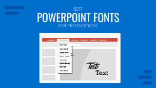 digital presentation of font