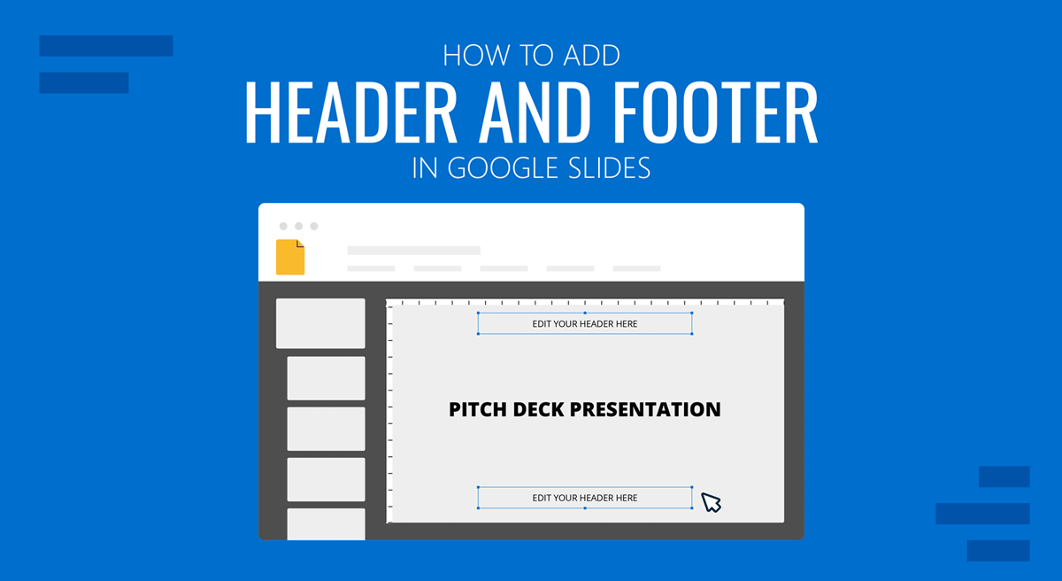 cover for how to add header and footer in Google Slides