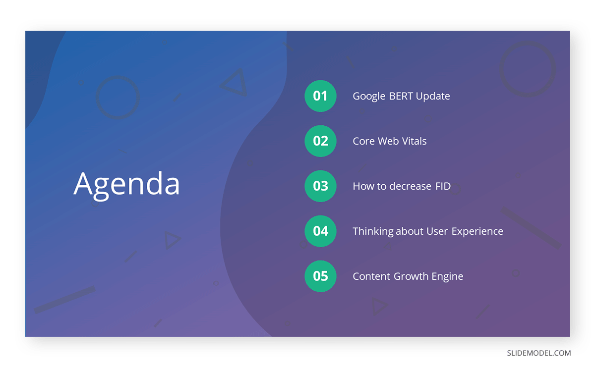 conference paper presentation format