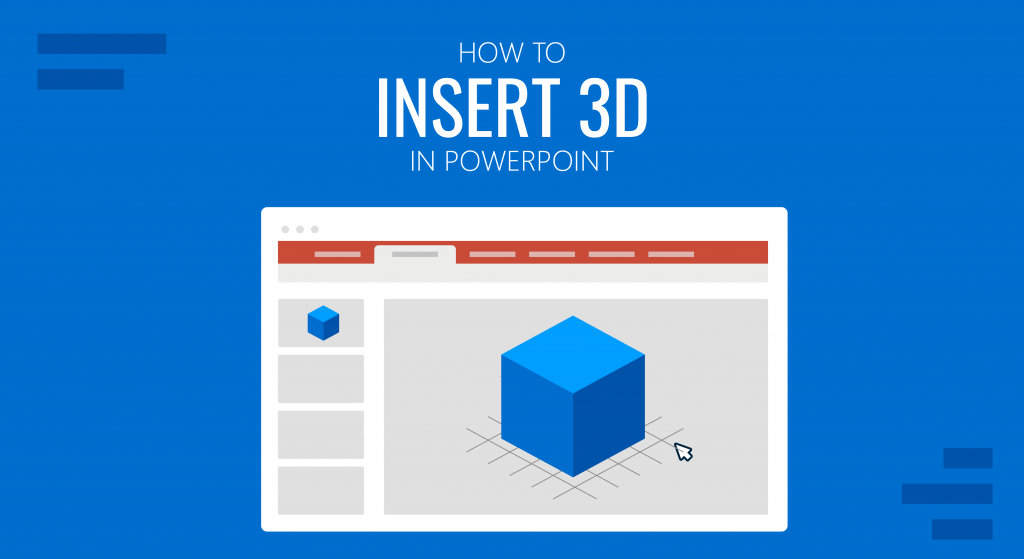 cover for how to insert 3d objects in PowerPoint