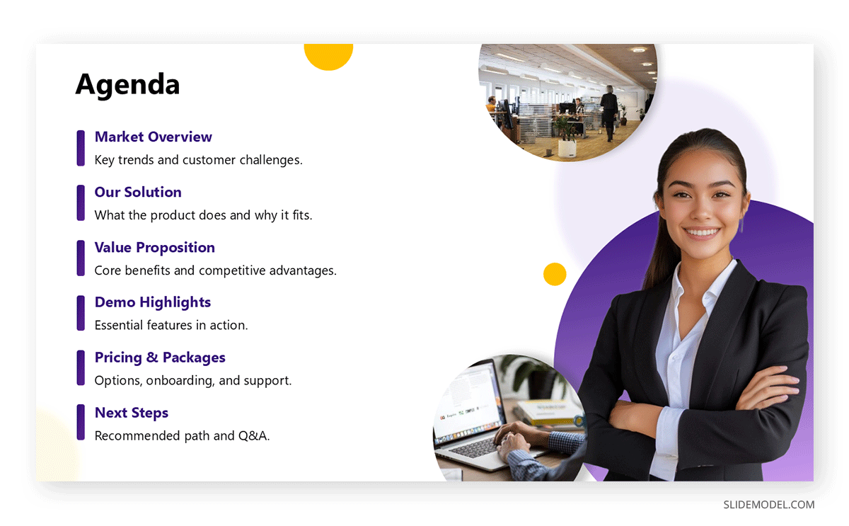 Sample minimalist presentation techniques slide