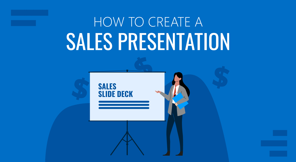 Cover for how to create a sales presentation